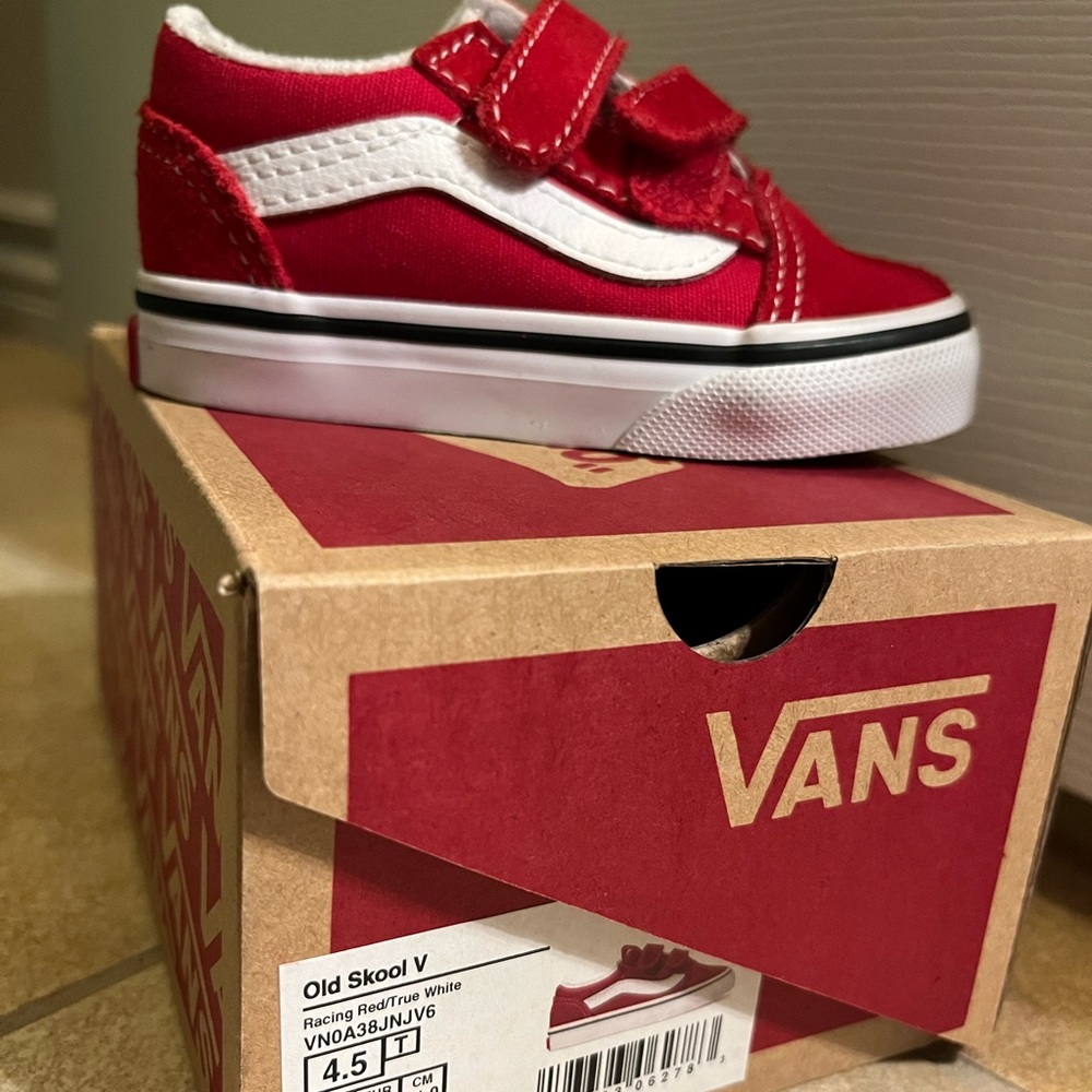 Toddler Vans size 4.5C